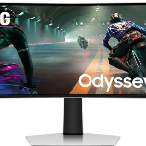 Samsung Odyssey OLED G9 LS49DG912SUXXU 49" Curved DQHD Gaming Monitor - 0.03ms, 144Hz, 5120x1440, HDMI 2.1, Displayport, USB